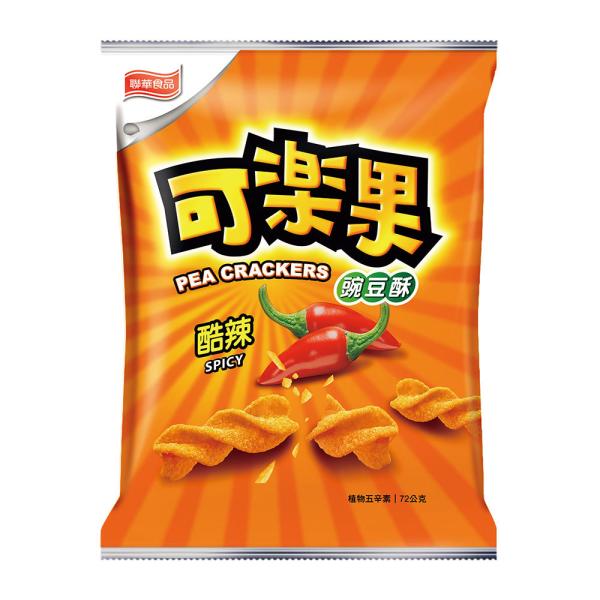 ＜聯華 可樂果 酷辣＞台湾スナック菓子 スパイシー味（72g）台湾 人気