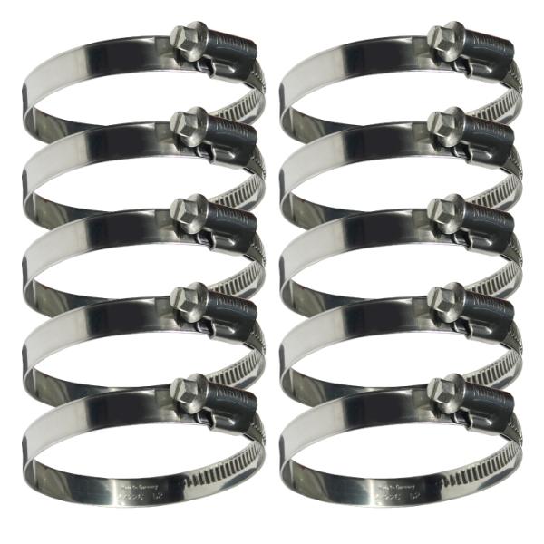 【10個】NORMA ホースバンド サビ排除 オールステンレス SUS304 W4/9 50-70ｍ...
