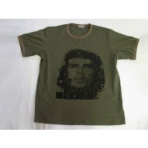 チェ ゲバラ 顔写真 半袖Tシャツ 両面プリント 黒 : シリコンホース