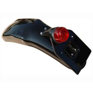 SR400（78年〜） クラシックリアフェンダーラウンドエンド 黒ゲル