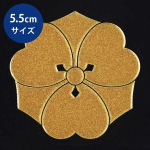 家紋 蒔絵シール 家紋ステッカー 「 丸に剣片喰 」 銀 55mm : TOYO