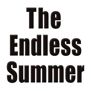 文字 蒔絵シール MOJI 「The Endless Summer 黒」｜toyolabo