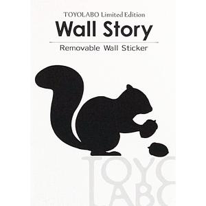 リス ウォールステッカー ANIMAL LIF...の詳細画像1