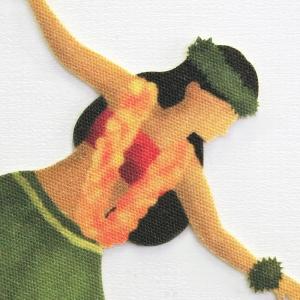 カラーウォールステッカー ALOHA LIFE...の詳細画像1