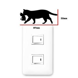 猫 ウォールステッカー 「CAT LIFE キ...の詳細画像1