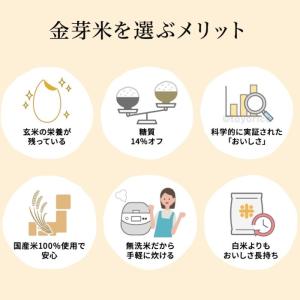 公式ストア【玄米の栄養を残したごはん】金芽米【...の詳細画像4