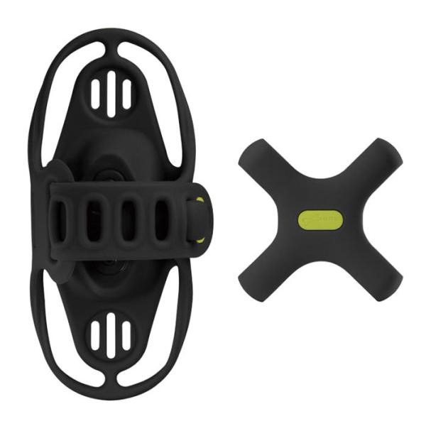 BONE 自転車用 スマホホルダー ハンドルステム取り付けタイプ Bike Tie Pro 4 + ...