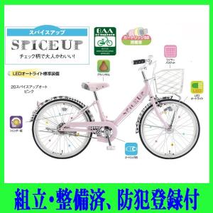 子ども用自転車 サカモトテクノ スパイスアップ 20インチ オートライト