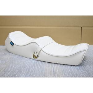 カワサキz1 z2 kz900kz1000 ホワイト 純正タイプあんこ抜きシート カワサキ（Kawasaki） K-029 新品 Z1 Z2 750RS 純正タイプ アンコ抜き