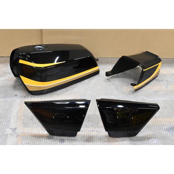 K-105 新品 Z400FX E1 エボニー タイガー 外装セット ドレミ 検) Z550FX Z...