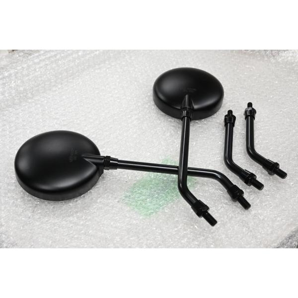 K-161 新品 Z1 Z2 750RS ブラックミラー 左右セット ショートステー付き MRS