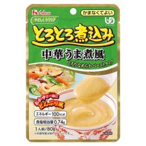 ハウスギャバン やさしくラクケア とろとろ煮込 中華うま煮風 80g