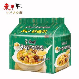 康師傅小鶏椎茸面5食入【2点】方便面 泡面 インスタントラーメン 即食面 5食入x2点