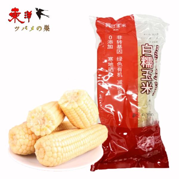 双葉白糯玉米【40点】モチとうもろこし 軸付き糯玉米 1本x40点