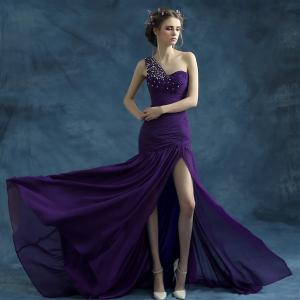 紫マーメイドドレスの商品一覧 通販 - Yahoo!ショッピング