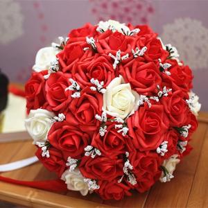 ウエディングブーケ ブートニア 安い 結婚式 ウェディングブーケ