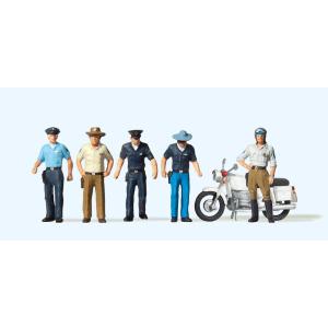 プライザー 10370 アメリカの警察官  Preiser 1/87スケール｜toypara