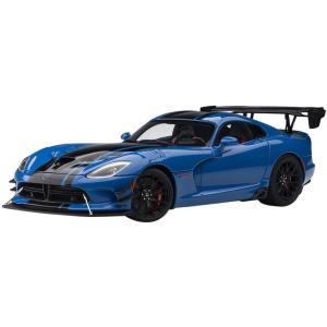 AUTOart 1/18 ダッジ バイパー ACR ブルー/ブラック・ストライプ オートアート