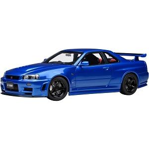 AUTOart 1/18 ニスモ R34 GT-R Z-tune ベイサイドブルー オートアート