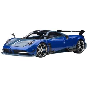 ミニカー 1/18 パガーニ ウアイラ BC メタリック ブルー カーボン