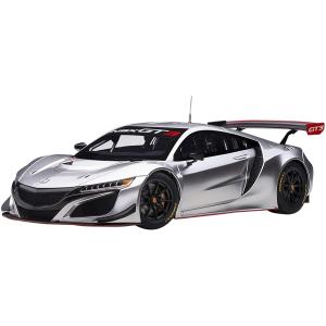 AUTOart 1/18 ホンダ NSX GT3 2018 ハイパー・シルバー 81897 オートアート