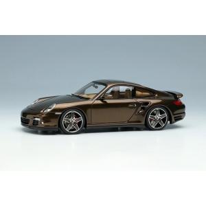 メイクアップ VISION 1/43 ポルシェ 911 (997) Turbo 2006 メタリック...