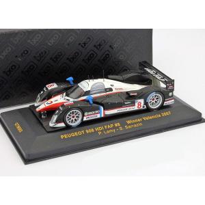 iXO イクソ 1/43 プジョー 908 V12 HDI07 ル・マンバレンシア1000km優勝#...