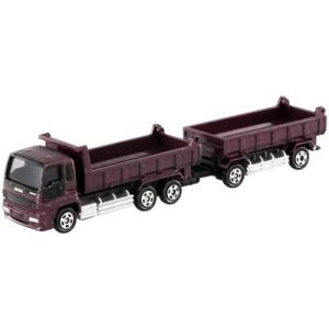 トミカ赤箱 127 いすゞ ギガ フルトレーラーダンプ : ミニカーショップ