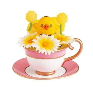 リラックマ Flower Tea Cup ［3.かわいいお花見つけたよ］【 ネコポス不可 】(RM)｜toysanta