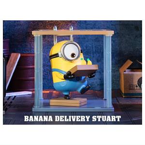 POPMART Minions At Work シリーズ [4.BANANA DELIVERY STUART]【 ネコポス不可 】｜toysanta