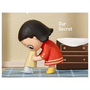 POPMART Nyota's Fluffy Life シリーズ [8.Our Secret]【 ネコポス不可 】｜toysanta