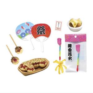 ぷちサンプルシリーズ おまつりの思い出 夏の夜市 [8.来年も一緒に来ようね]【ネコポス配送対応】(RM)｜トイサンタ ヤフー店