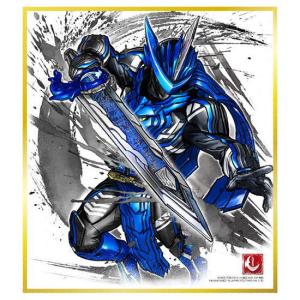 仮面ライダー 色紙ART7 [2.仮面ライダーブレイズ ライオン戦記「紺碧の剣が牙を剥く」]【ネコポス配送対応】 【C】｜toysanta