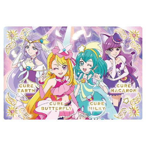 映画プリキュアオールスターズF キラキラカードグミ [13.キュアバタフライ＆キュアアース＆キュアミ...