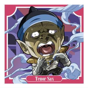 にふぉるめーしょん ジョジョの奇妙な冒険 シールウエハース スターダストクルセイダース Part2 エジプト編 [16.ケニーG/ティナー・サックス(N)]【C】