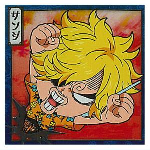 にふぉるめーしょん ワンピース 大海賊シールウエハースLOG.9 航海の軌跡 [4.サンジ(ノーマル)]【ネコポス配送対応】【C】