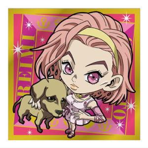 にふぉるめーしょん ジョジョの奇妙な冒険 シールウエハース ダイヤモンドは砕けない ACT1 [10.杉本鈴美＆アーノルド(レア)]【ネコポス配送対応】【C】