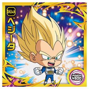 ドラゴンボール 超戦士シールウエハース超 勝利への執念 [17.ベジータ(レア)]【ネコポス配送対応】【C】