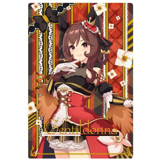 ウマ娘 プリティーダービー ツインウエハース 第8R [4.ジェンティルドンナ：キャラクターカード＜...