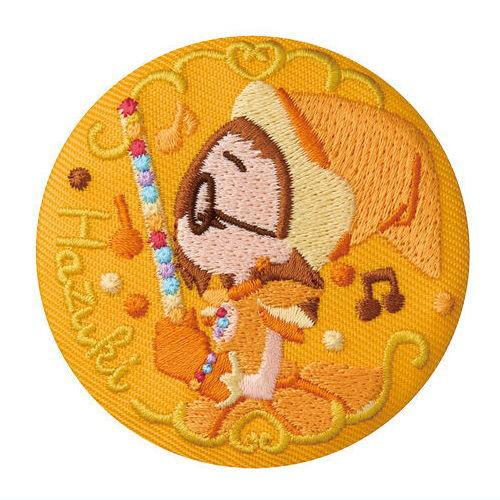 おジャ魔女どれみ 刺繍缶バッジビスケット [2.藤原はづき(見習い服)]【ネコポス配送対応】【C】※...