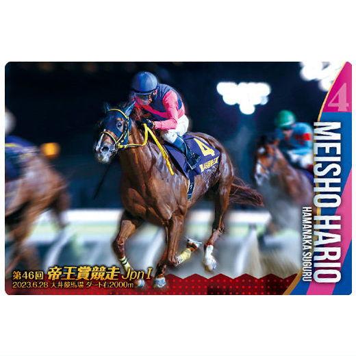 サラブレッドホースコレクション ツインウエハース 第2R [25.メイショウハリオ 第46回帝王賞競...