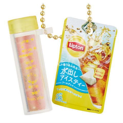 Lipton ミニチュアチャーム＆グミ [7.水出しアイスティー アールグレイ ティーバッグ]【ネコ...