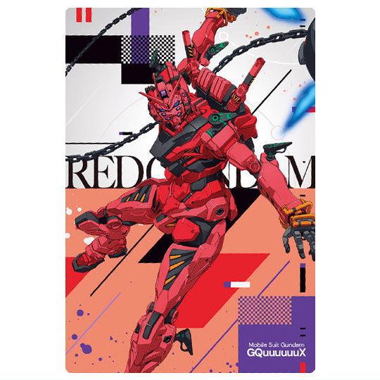機動戦士Gundam GQuuuuuuX カードウエハース [15.赤いガンダム(RARE)]【ネコ...