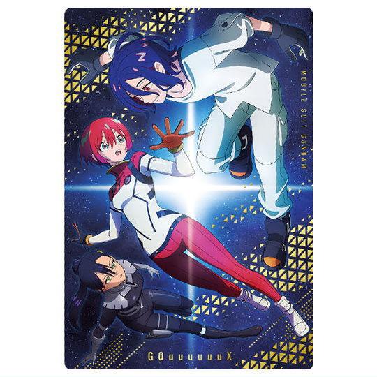 機動戦士Gundam GQuuuuuuX カードウエハース [28.マチュ＆ニャアン＆シュウジ(SR...