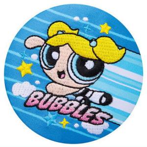 パワーパフガールズ 刺繍缶バッジビスケット [5.バブルス2]【ネコポス配送対応】【C】※お菓子は付...