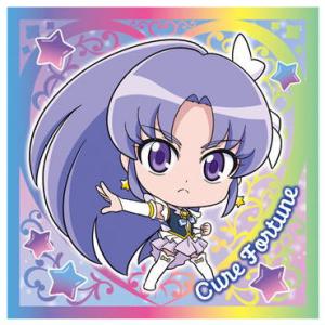 にふぉるめーしょん プリキュアオールスターズ シールウエハース4 [4.キュアフォーチュン(スーパーレア)]【ネコポス配送対応】【C】