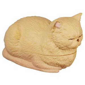 香箱座りの猫の小箱 その2 [6.エキゾチックショートヘア(クリーム)]【 ネコポス不可 】【C】｜toysanta