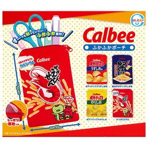 カルビー ふかふかポーチ [全4種セット(フルコンプ)]