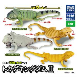 【全部揃ってます!!】あそべる生物フィギュアシリーズ トカゲキングダムII [全4種セット(フルコンプ)]【ネコポス配送対応】【C】｜toysanta