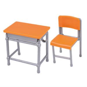 学校の机と椅子と書道バッグ [1.机(低)+椅子]【 ネコポス不可 】｜toysanta
